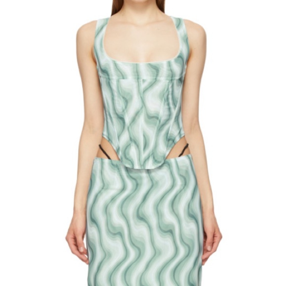 Miaou Campbell Corset in Swerve